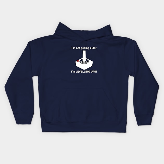 Levelling Up Kids Hoodie by SquareDog